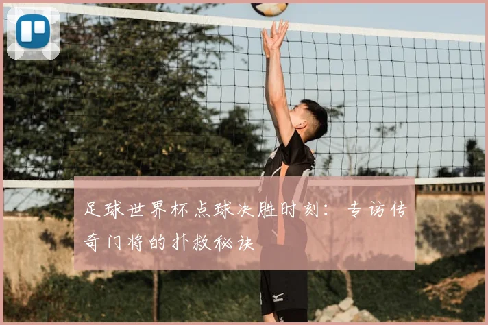 足球世界杯点球决胜时刻：专访传奇门将的扑救秘诀