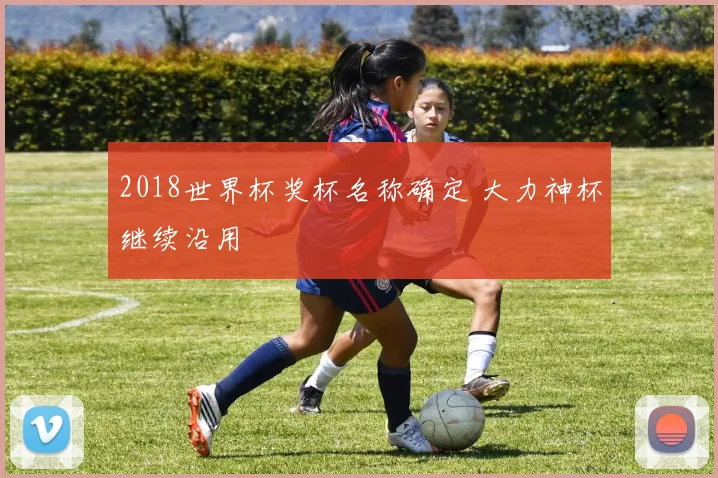 2018世界杯奖杯名称确定 大力神杯继续沿用